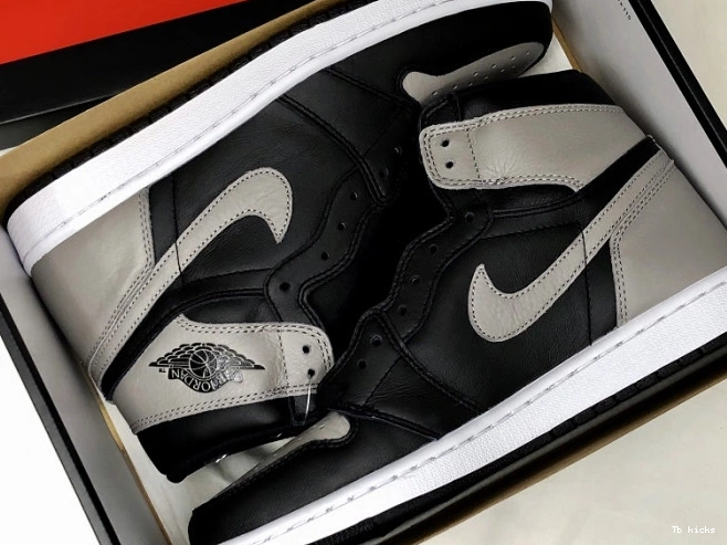 Reps TBK 555088-013 Black 1 Air Shadow Retro High Jordan OG Grey 0724